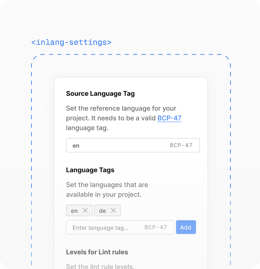 Inlang ecosystem components